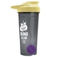a smoke tumbler & pastel yellow lid & violet mixing ball endurance shaker tumbler with drink - thru lid and mixing ball