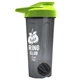 a smoke tumbler & lime green lid & black mixing ball endurance shaker tumbler with drink - thru lid and mixing ball
