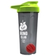 a smoke tumbler & lime green lid & red mixing ball endurance shaker tumbler with drink - thru lid and mixing ball
