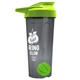 a smoke tumbler & lime green lid & lime green mixing ball endurance shaker tumbler with drink - thru lid and mixing ball