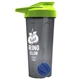 a smoke tumbler & lime green lid & royal blue mixing ball endurance shaker tumbler with drink - thru lid and mixing ball
