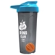 a smoke tumbler & cyan lid & orange mixing ball endurance shaker tumbler with drink - thru lid and mixing ball