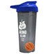 a smoke tumbler & royal blue lid & orange mixing ball endurance shaker tumbler with drink - thru lid and mixing ball