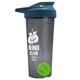 a smoke tumbler & steel blue lid & lime green mixing ball endurance shaker tumbler with drink - thru lid and mixing ball