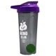 a smoke tumbler & violet lid & green mixing ball endurance shaker tumbler with drink - thru lid and mixing ball