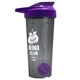 a smoke tumbler & violet lid & violet mixing ball endurance shaker tumbler with drink - thru lid and mixing ball