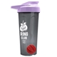 a smoke tumbler & lilac lid & red mixing ball endurance shaker tumbler with drink - thru lid and mixing ball