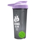 a smoke tumbler & lilac lid & lime green mixing ball endurance shaker tumbler with drink - thru lid and mixing ball