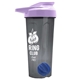 a smoke tumbler & lilac lid & royal blue mixing ball endurance shaker tumbler with drink - thru lid and mixing ball