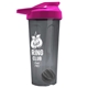 a smoke tumbler & pink lid & gray mixing ball endurance shaker tumbler with drink - thru lid and mixing ball