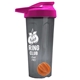 a smoke tumbler & pink lid & orange mixing ball endurance shaker tumbler with drink - thru lid and mixing ball