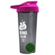 a smoke tumbler & pink lid & green mixing ball endurance shaker tumbler with drink - thru lid and mixing ball