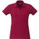 aerial view a vintage red (369) womens somoto eco short sleeve polo, image 1 of 4