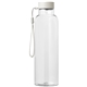 aerial view a clear aura rpet wrist strap bottle - 24 oz, image 1 of 8