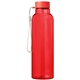 aerial view a red 186 aura rpet wrist strap bottle - 24 oz, image 1 of 4