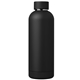 aerial view a black astrid - 18 oz recycled stainless steel double wall bottle, image 1 of 3