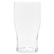 aerial view a clear brewster beer glass - 20 oz, image 1 of 2