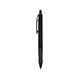 aerial view a black sunrise pen with detailed grip, image 1 of 3