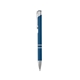aerial view a slate blue venetian stylus soft touch pen, image 1 of 4