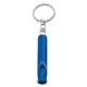 aerial view a blue whistle key ring, image 1 of 2