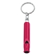 aerial view a red whistle key ring, image 1 of 2