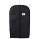 aerial view a black non - woven garment bag, image 1 of 2