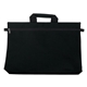 aerial view a black document bag, image 1 of 2