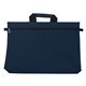 aerial view a navy document bag, image 1 of 2