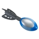 aerial view a blue dart rocket, image 1 of 2
