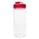 aerial view a clear 20 oz wilderness sports bottle, image 1 of 16