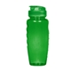 aerial view a translucent green poly - clear(tm) 30 oz gripper bottle, image 1 of 2