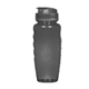 aerial view a translucent charcoal poly - clear(tm) 30 oz gripper bottle, image 1 of 2