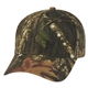 aerial view a mossy oak® break-up realtree(r) and mossy oak(r) hunters retreat camouflage cap, image 1 of 2