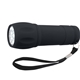 aerial view a black rubberized torch light, image 1 of 2