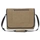 aerial view a beige high line messenger bag, image 1 of 2