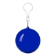 aerial view a blue poncho ball key chain, image 1 of 3