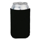 aerial view a black high quality neoprene 3.5mm koozie, image 1 of 2