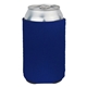 aerial view a royal blue high quality neoprene 3.5mm koozie, image 1 of 2
