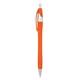 aerial view a orange chrome plated trim pen, image 1 of 3