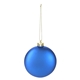 aerial view a blue shatter - resistant christmas ornament, image 1 of 3