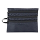 aerial view a navy blue tech accessory travel bag, image 1 of 2
