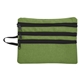 aerial view a olive heathered tech accessory travel bag, image 1 of 2