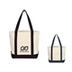 a group of small starboard 24 oz cotton canvas tote bag
