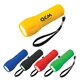 a group of rubberized torch light