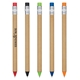 a group of paper barrel pencil - look pen