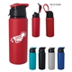 a group of 24 oz velvet touch aluminum bottle