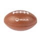aerial view a brown football stress ball, image 1 of 2
