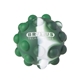 a dark green swirl push pop bubble ball fidget sensory toy