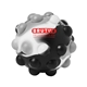 aerial view a swirl black push pop bubble ball fidget sensory toy, image 1 of 3