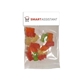 a clear clever candy small header bags - gummy bears